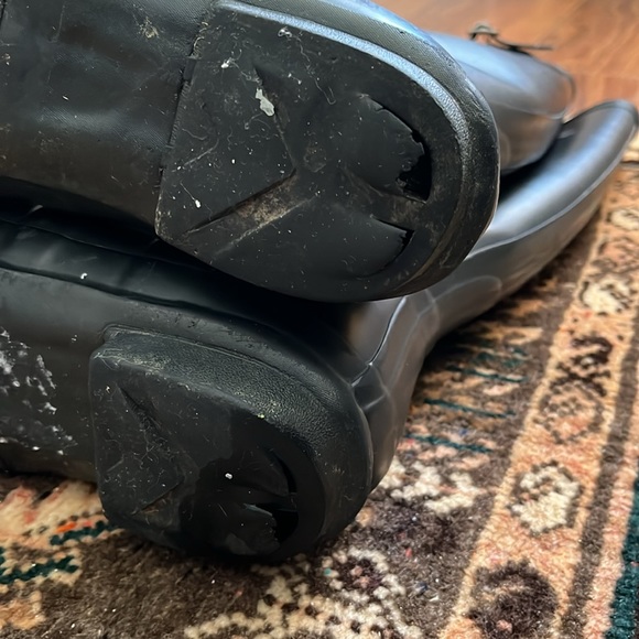Hunter Boots Black size 40-41 - Picture 8 of 8